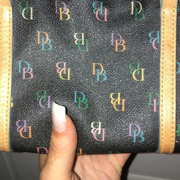Vintage Dooney and Bourke y2k rainbow print *RARE* - Picture 4 of 5